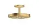 AXOR-HG-AXOR-One-Kopfbrause-280-1jet-mit-Deckenanschluss-Brushed-Gold-Optic-48493250 gallery number 1